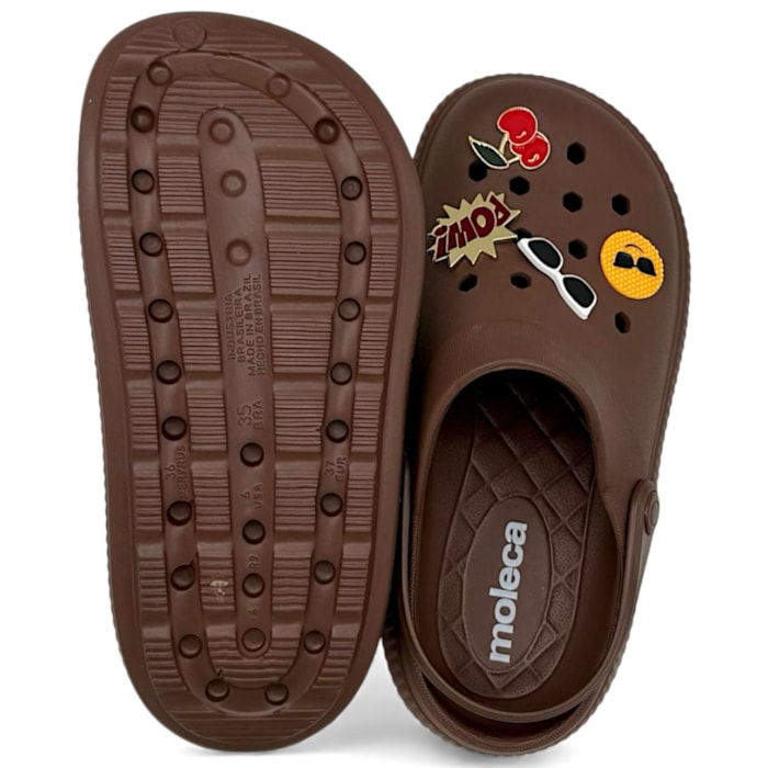 Babuche Clog Moleca Ortopédica Feminina-acb19d3a-d09e-4afb-a7b3-774fb27e1076