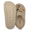 Babuche Moleca Clog Conforto com Pingente Feminina-755515dc-6885-497e-85c0-fd885086a2e1