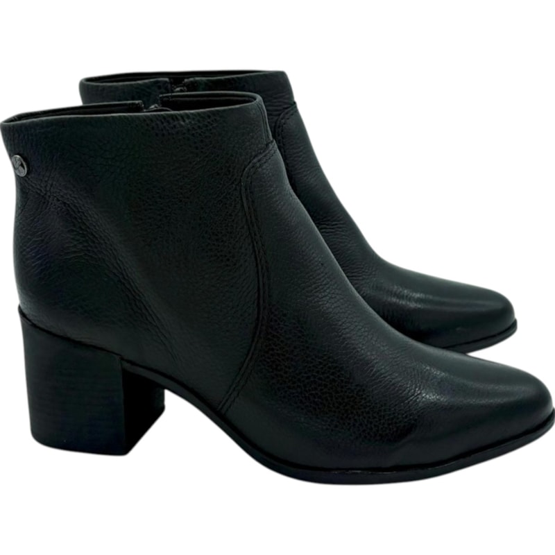 Bota Cano Baixo Bottero em Couro Salto Bloco Feminina-a94b9c5f-e02c-4645-a18a-ec578bac9c41