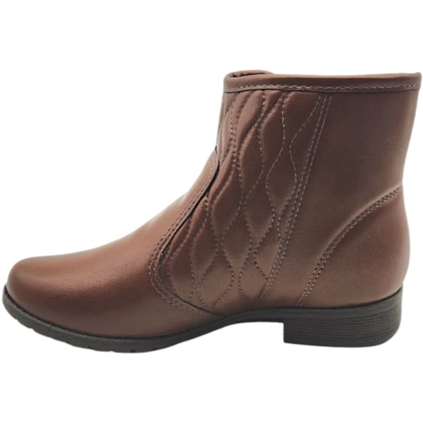 Bota Cano Baixo Dakota Com Zíper Feminina
