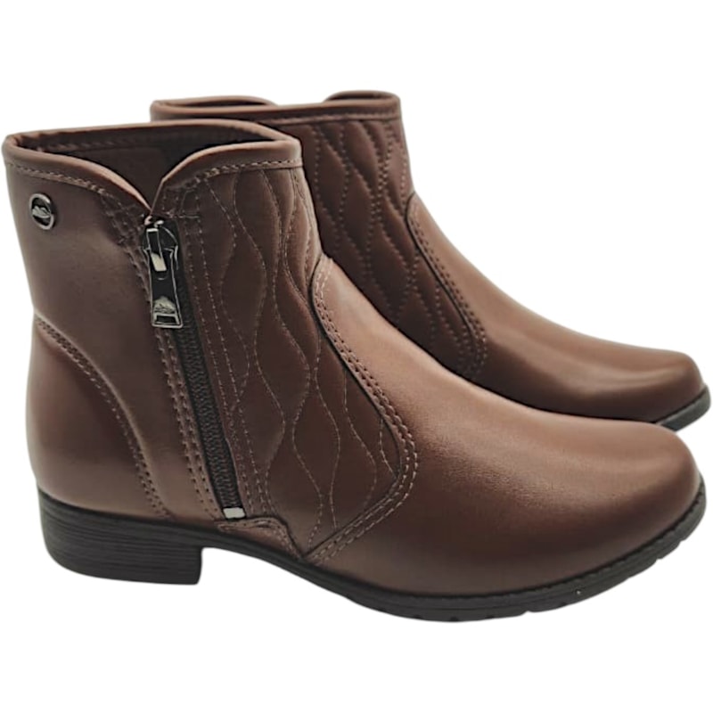 Bota Cano Baixo Dakota Com Zíper Feminina-584223d8-816d-43a4-88f8-87940cbfd256