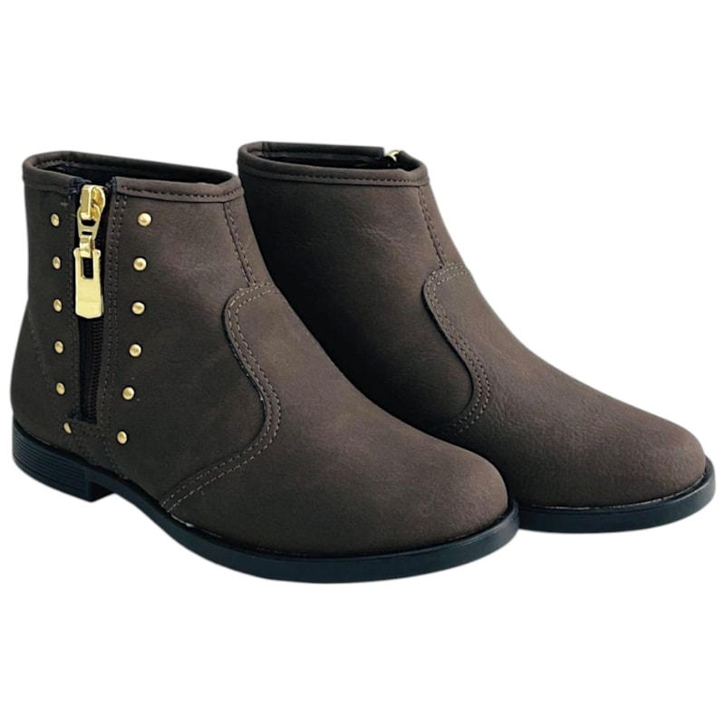 Bota Cano Baixo Molekinha Infantil Feminina-6da9cd2e-3b50-427d-921d-a947581a23a5