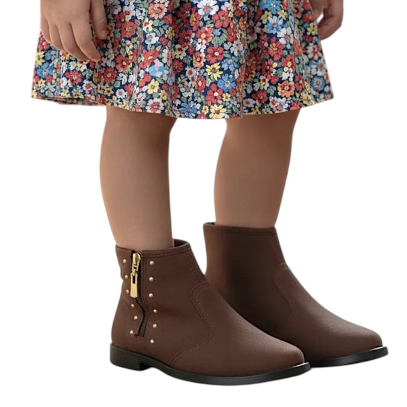 Bota Cano Baixo Molekinha Infantil Feminina-935113c9-59a0-49b2-b1df-0fdf6307f437
