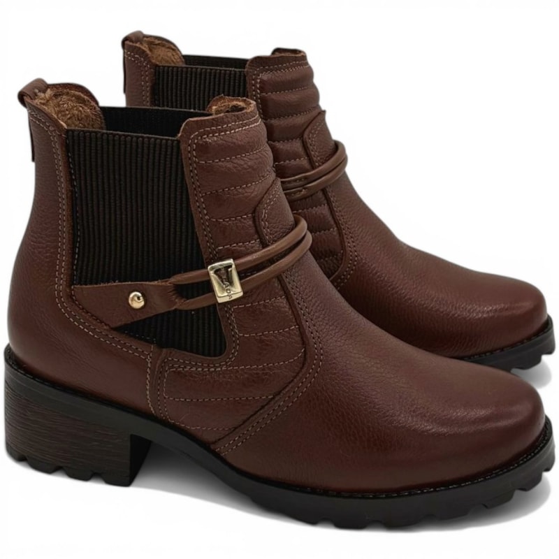 Bota Cano Baixo Pegada em Couro Feminina-7cf0adeb-7cc7-48e3-a7d0-6caa5ff68a86