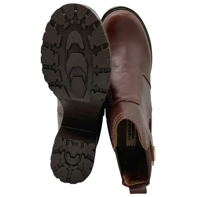 Bota Cano Baixo Pegada Em Couro Salto Bloco Feminina-3fdb6279-7c44-48c2-9c3b-b9a7acd01bc6