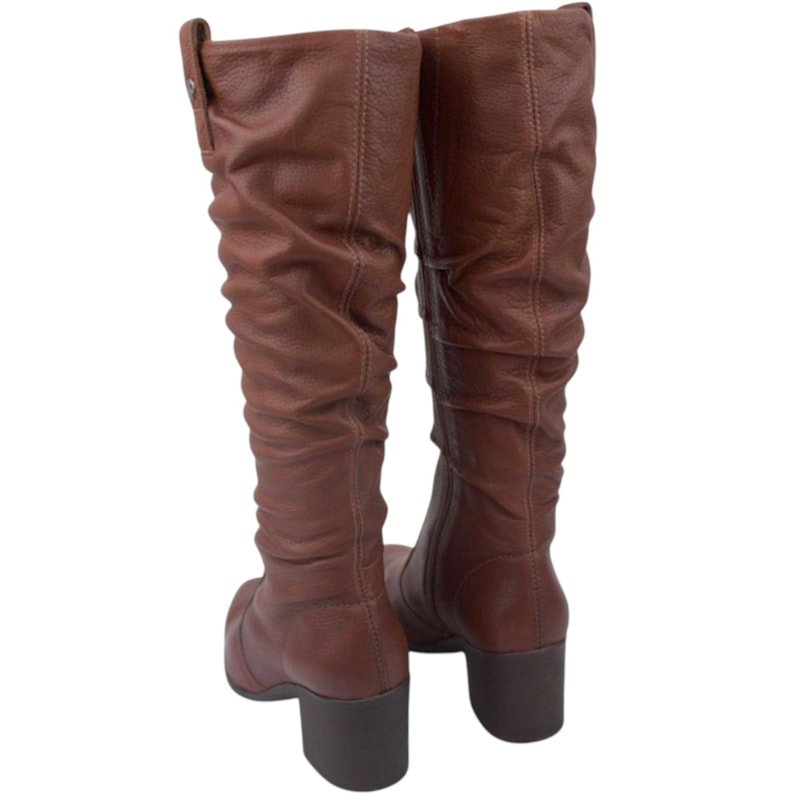 Bota Cano Longo Bottero em Couro Salto Bloco Feminina-d0f20f2b-922f-4acd-b855-bfe139b43df7