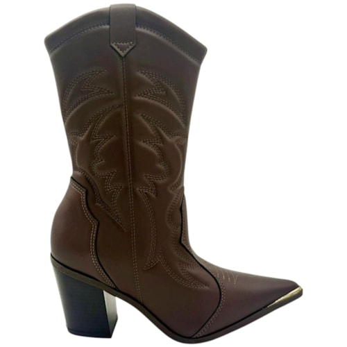 Bota Cano Médio Vizzano Country Texana Feminina