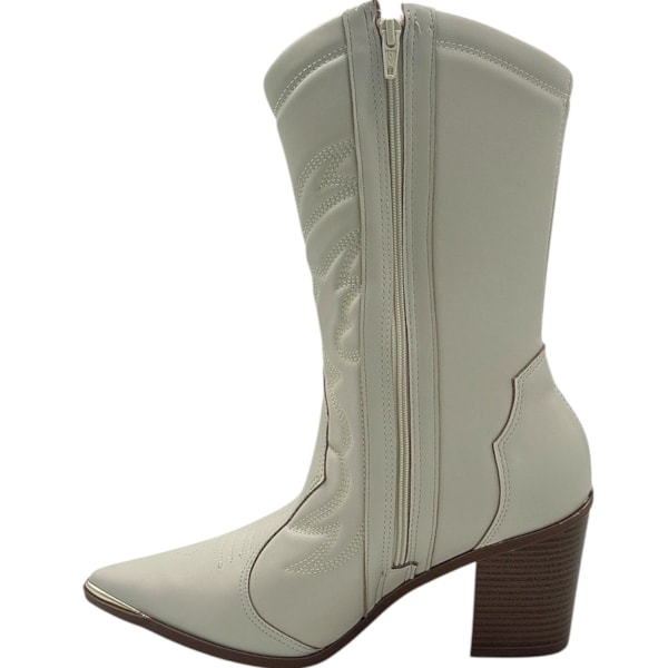 Bota Cano Médio Vizzano Country Texana Feminina