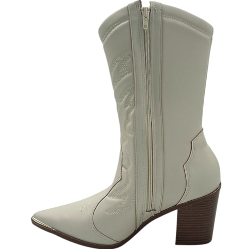 Bota Cano Médio Vizzano Country Texana Feminina