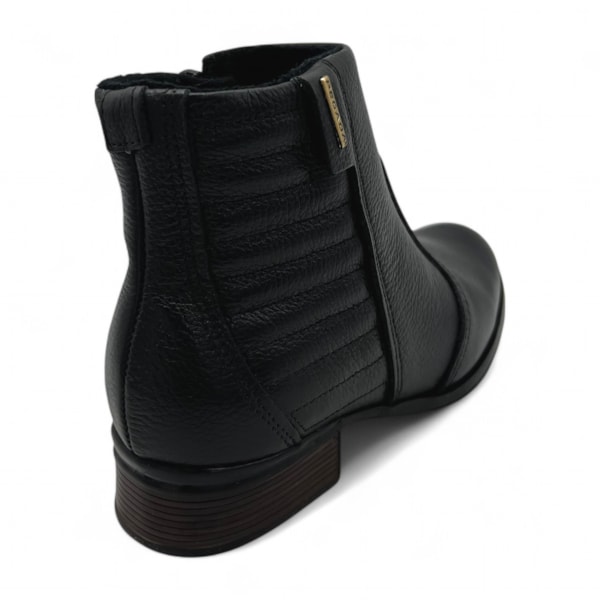 Bota Pegada Cano Baixo Feminina