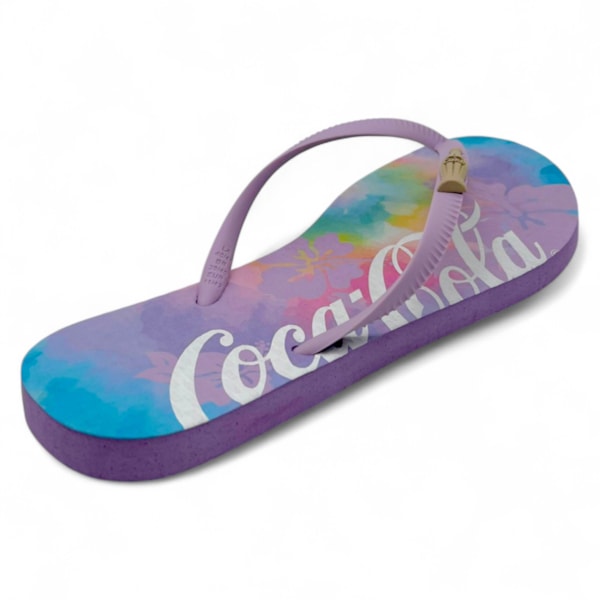 Chinelo Coca Cola Hibiscus Feminino