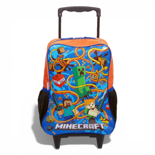 Mochila de Rodinha Grande Minecraft