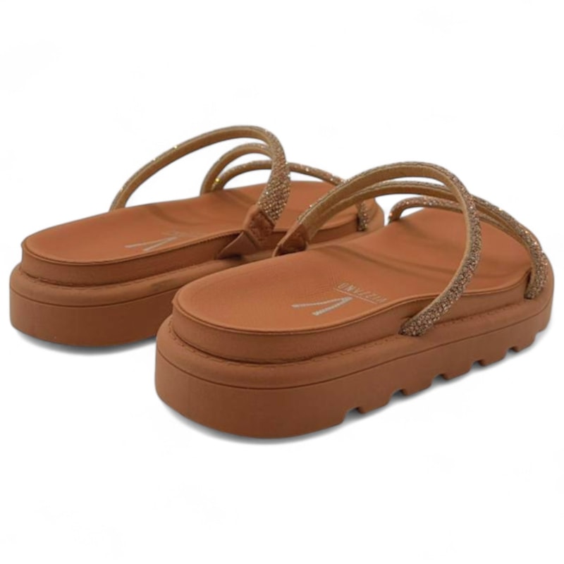 Papete Flatform Vizzano Tiras Strass Feminina-bd2f9dc8-0e43-4934-8e48-0e3c8b6c01b4