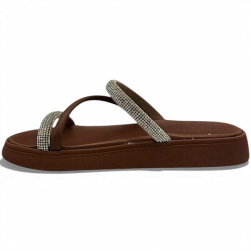 Papete Moleca com Strass Feminina