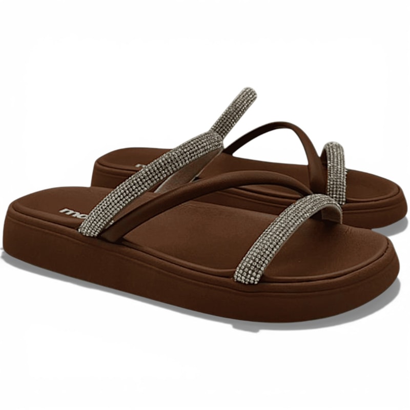 Papete Moleca com Strass Feminina-562a6dee-07df-4cf7-b45b-a3f79c78787c