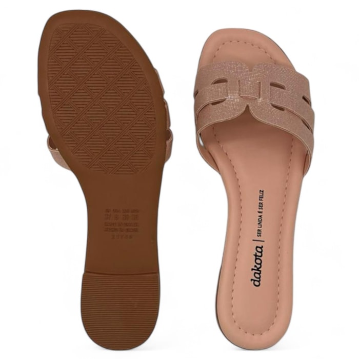 Rasteira Dakota Metalizada Feminina-daae0985-be15-4278-89e8-ac4261c2ed67