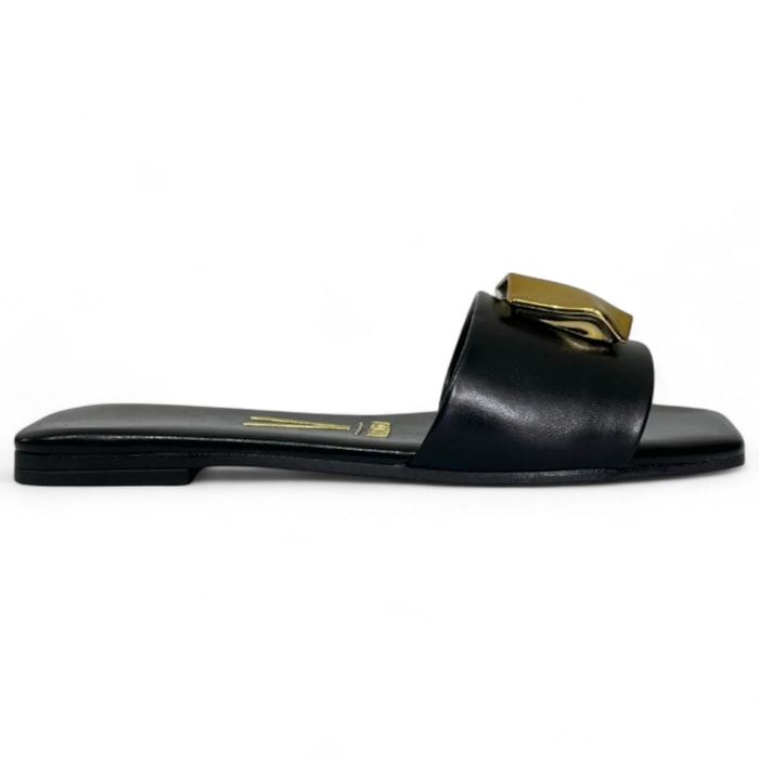 Rasteira Vizzano com Metal Dourado Feminina-dd64e4eb-03a7-42c2-a1a2-d21bea03c2d4