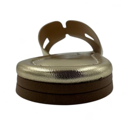 Rasteira Vizzano Metalizada Feminina