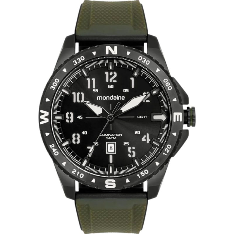 Relógio Mondaine Lumination Bússola Masculino-49a76a07-7f8e-4949-b1a0-5aa785b88b5e