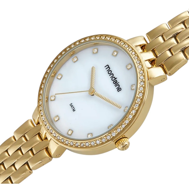 Relógio Mondaine Madrepérola Cristais Feminino-dbeb1dc9-1115-4e79-acb2-ac3ceafc433c