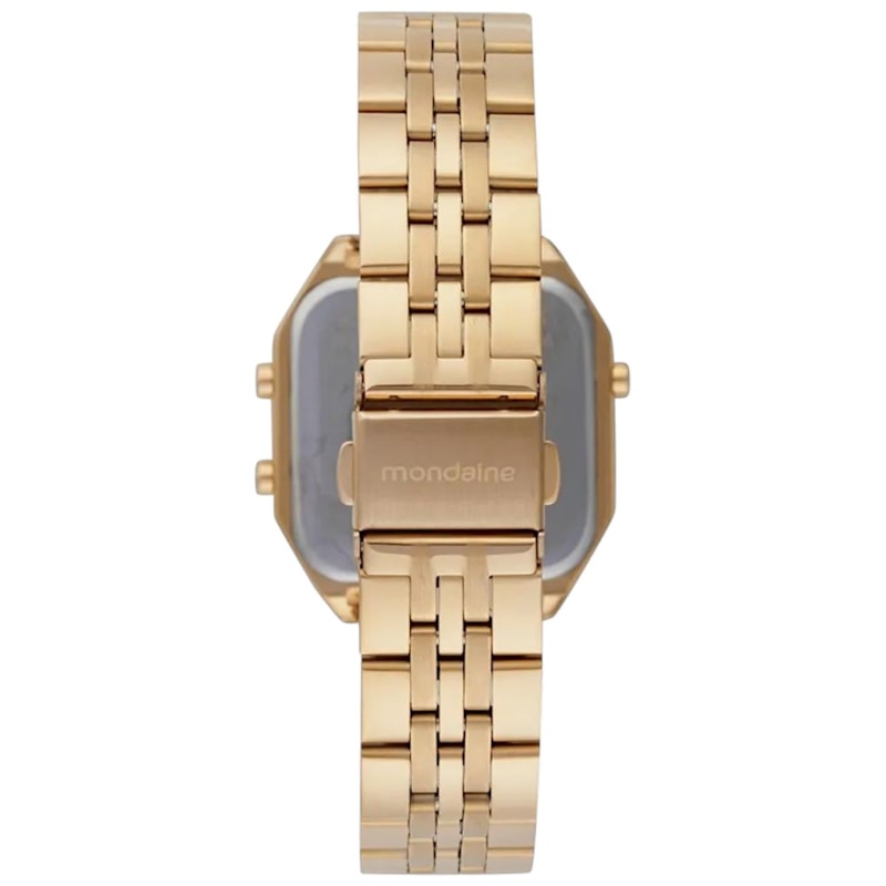Relógio Mondaine Unissex Digital Vintage Dourado-82a20ca7-e30c-4a0e-ad73-1a1491213f15