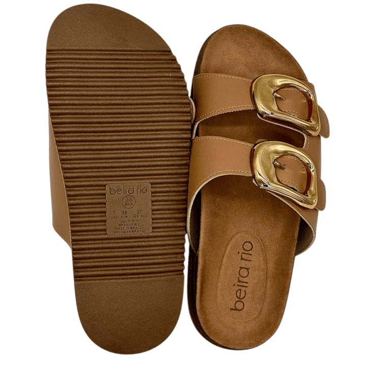 Sandália Beira Rio Papete Fivela Conforto Feminina-54ad70a3-45c5-4802-a192-61f15075601a