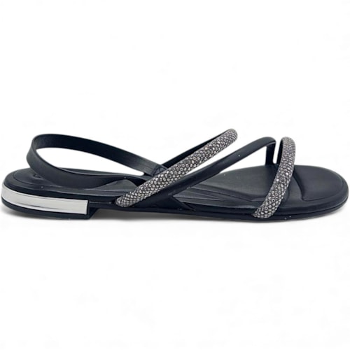 Sandália Beira rio Strass Feminina