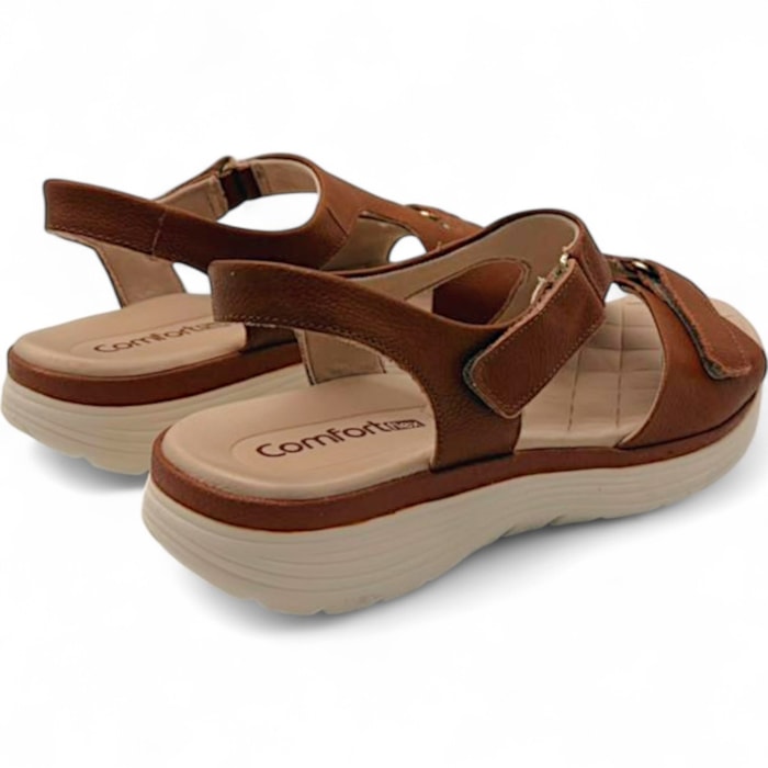 Sandália Comfortflex Ortopédica em Couro Feminina-4164a7e2-4a8e-4bf6-a37c-5231e7065ab0