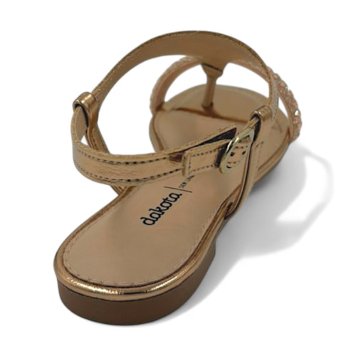 Sandália Dakota Metalizada Feminina