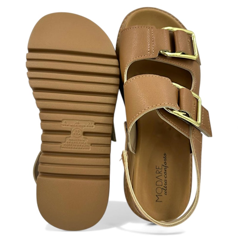 Sandália Flatform Modare Ultra Conforto Feminina-1efac1c8-a454-41dc-bf74-91478c11a98a
