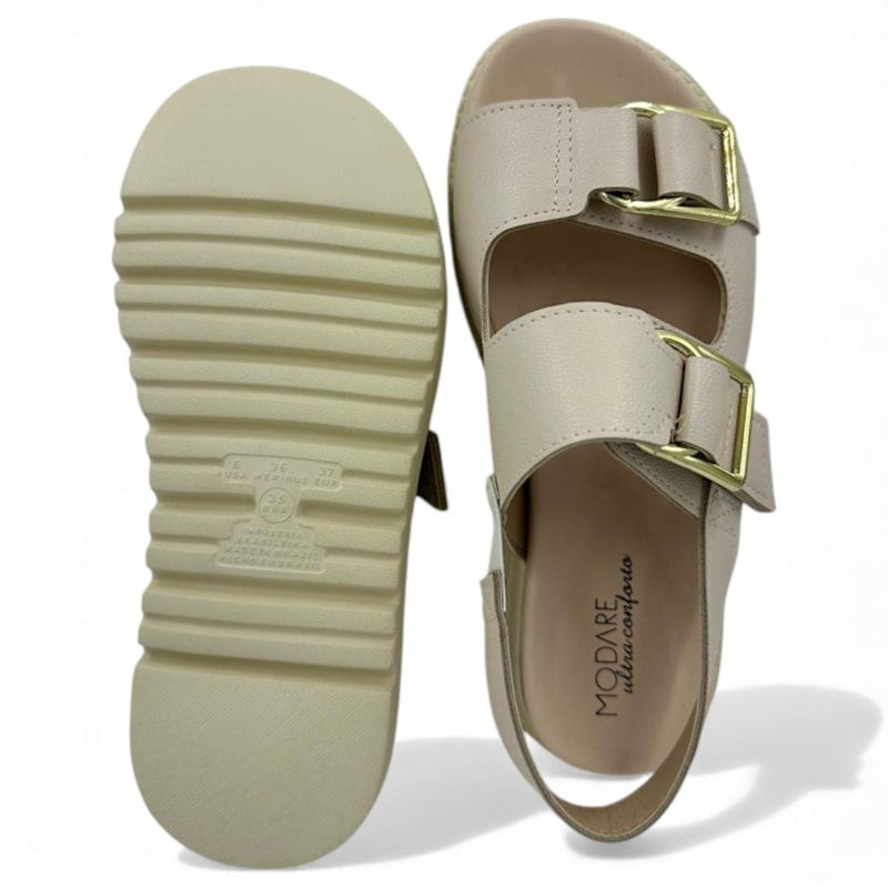 Sandália Flatform Modare Ultra Conforto Feminina-82335987-748f-40f8-8dc4-b426d8ba762c