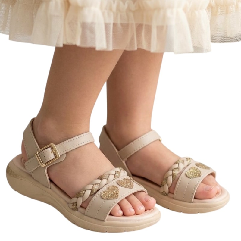Sandália Kidy Com Fivela Infantil Feminina-5bdc0cb1-bbd2-448a-903f-6a11a6a9c01e