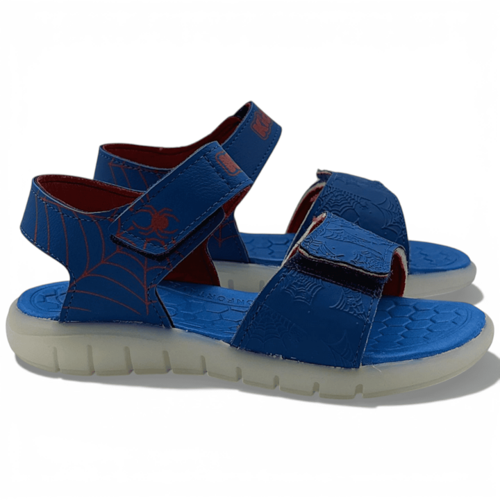 Sandália Kidy Homem Aranha com Velcro e Led Infantil Masculina-43d27c14-46cb-4c43-bcbe-b96db465831a