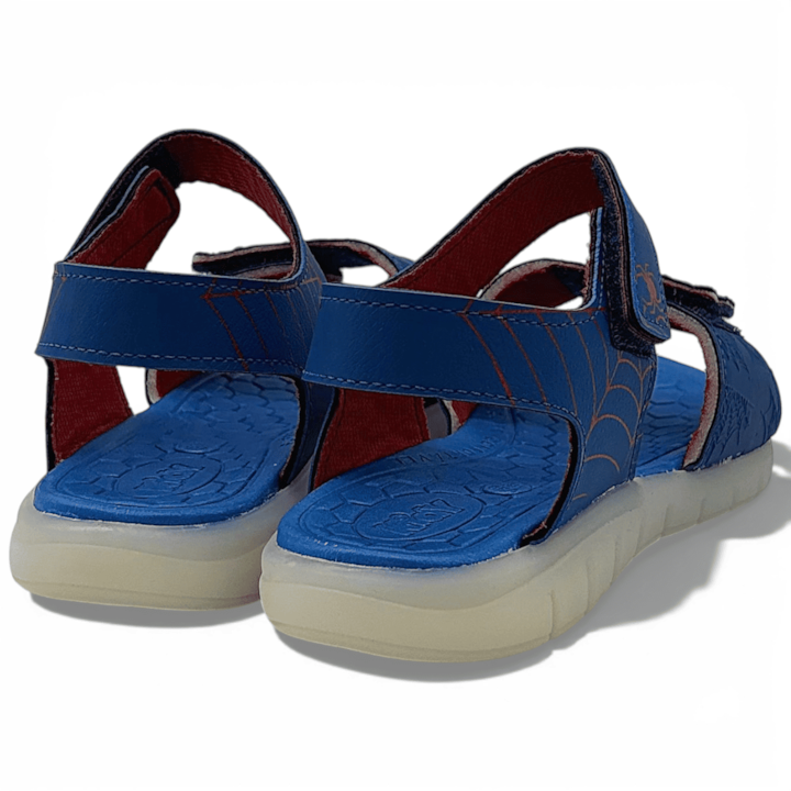 Sandália Kidy Homem Aranha com Velcro e Led Infantil Masculina-e150a40f-2991-4369-9330-0838fa80750f