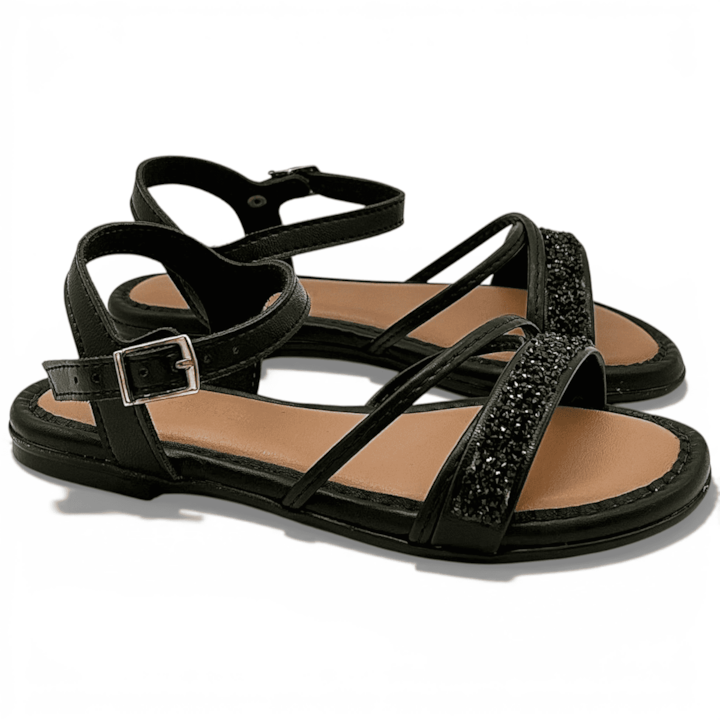 Sandália Molekinha Com Brilho Infantil Feminina-f8ce9049-c4d5-4fde-bd4c-d0cfb0bf8ae5