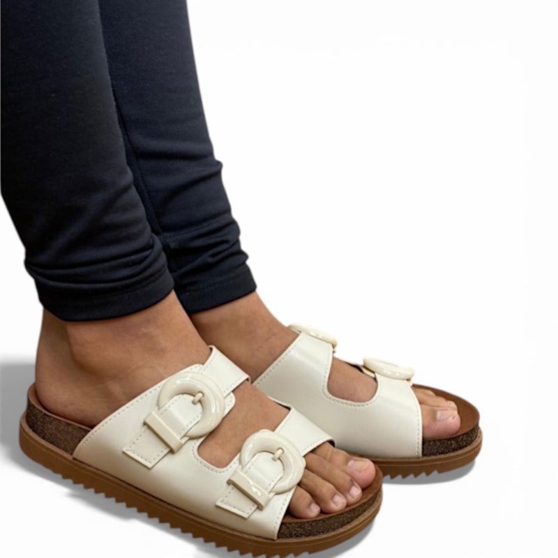 Sandália Papete Moleca Birken Com Fivelas Feminina-c7d38007-6df7-4c8a-92cb-268e11442647