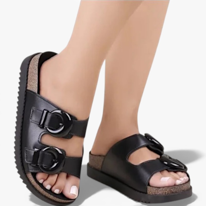 Sandália Papete Moleca Birken Com Fivelas Feminina-8d0eec05-30dc-41d2-b6f0-f250b19eb48f