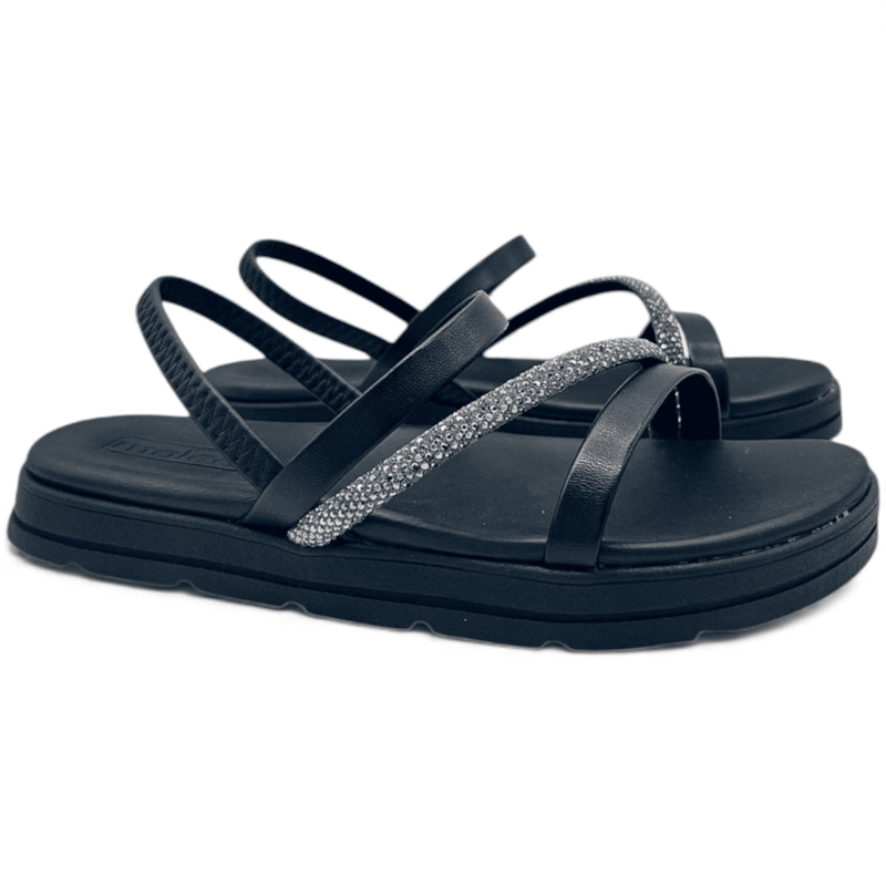 Sandália Papete Moleca Plataforma Baixa Feminina-6a065836-25ce-4147-b3f8-060b0224830b