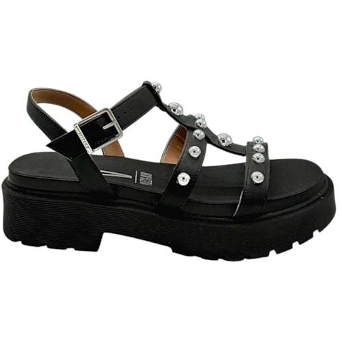 Sandália Papete Vizzano Tratorada Feminina