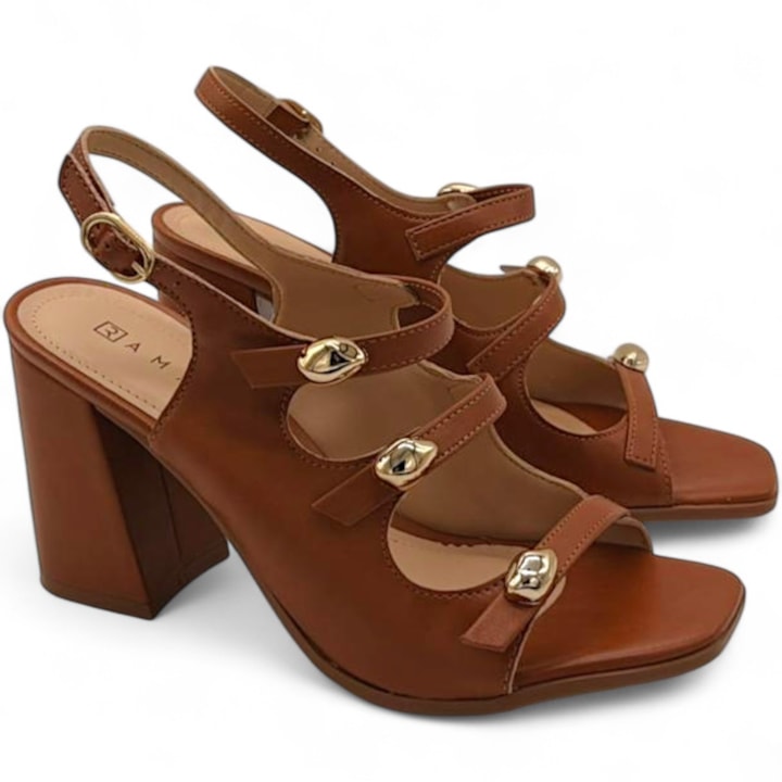 Sandália Ramarim Salto Bloco Feminina-d8b6ab36-3801-4340-9945-c87a9110feef