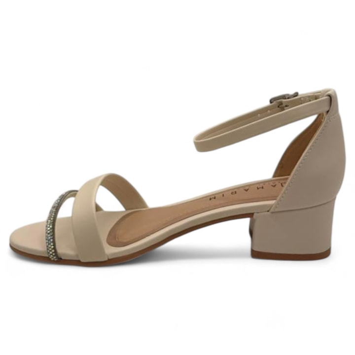 Sandália Ramarim Salto Bloco Médio Feminina-0c5827e9-9082-4673-9677-687af42efff3