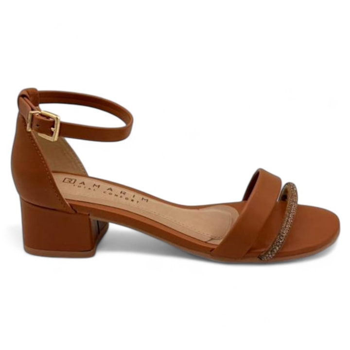 Sandália Ramarim Salto Bloco Médio Feminina-b64d6097-6b8a-4a67-a6a6-2a081e13408f