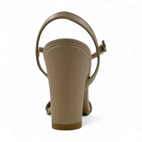 Sandália Vizzano Salto Médio Feminina