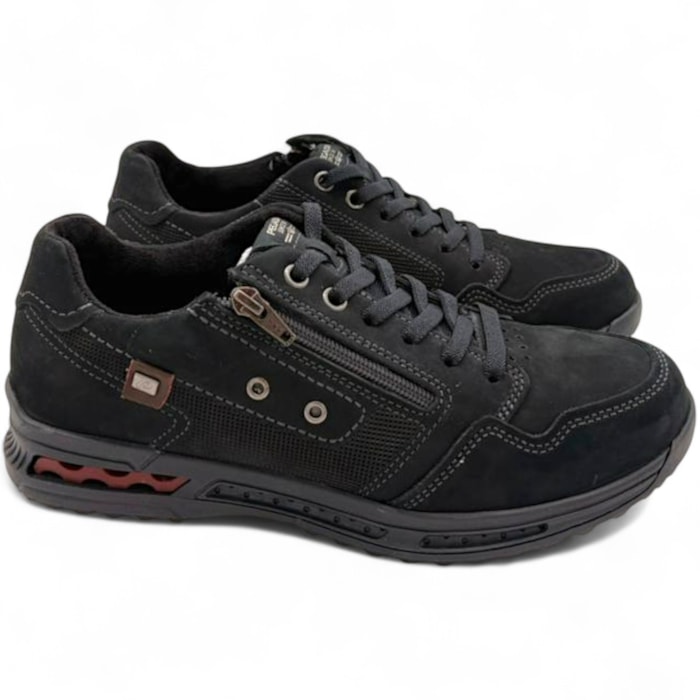 Sapatênis Pegada em Couro Masculino-204808d6-3f49-4665-8ef2-62a1641a8c2c