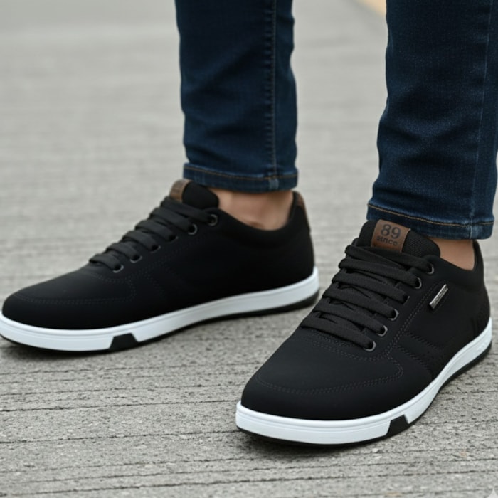 Sapatênis Pegada em Microfibra Masculino-ff96790d-d52e-41f7-b548-f22ea99919bf