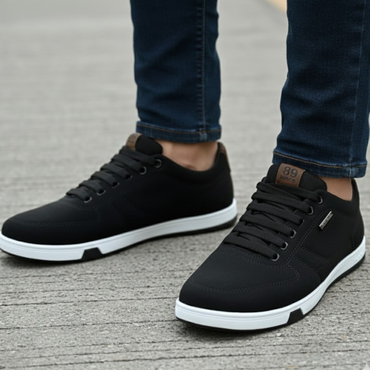 Sapatênis Pegada em Microfibra Masculino-11aa4f4d-8606-48b8-8978-7e668a51e717