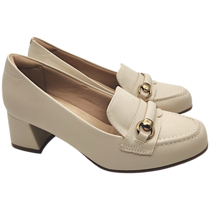 Sapato Scarpin Modare Salto Grosso Feminino-1ba719b2-0a3b-48af-96e9-0125abda6058