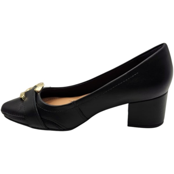 Sapato Scarpin Ramarim Salto Bloco Feminino