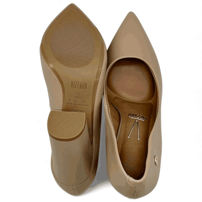 Sapato Scarpin Vizzano Salto Grosso Feminino-c59d7af3-b6ae-431e-905c-633574e39c51