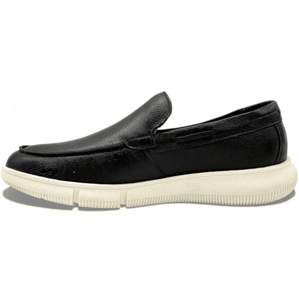 Sapato Slip On Casual Ferracini em Couro Masculino